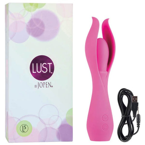Lust by Jopen L5 Green Silicone Wand by CalExotics - Luxury Sex Toys