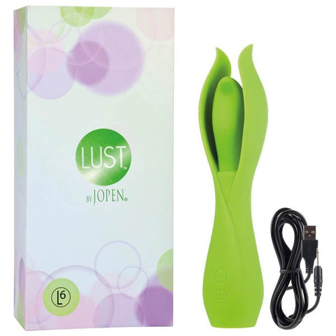 Lust by Jopen L6 Green Clitoral Massager by CalExotics - Personal Massagers