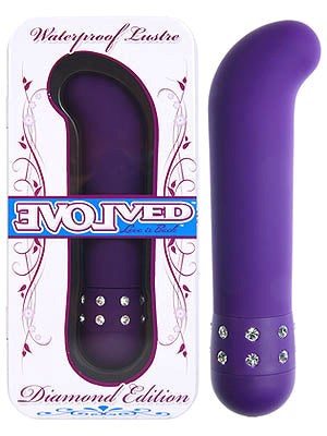 Lustre Diamond Edition Black ABS by Evolved - Waterproof Vibrators