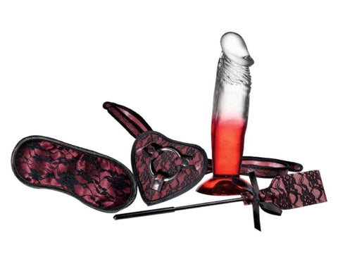 Lusty Heart Deluxe Cow Girl Red by NANMA Corporation - Sex Kits