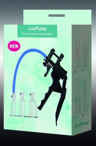 LuvPump Clitoris Enhancement System Set by Shots Toys - Nipple and Clit Clamps