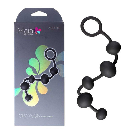 Maia GRAYSON Silicone Anal Beads - - Anal Beads and Balls