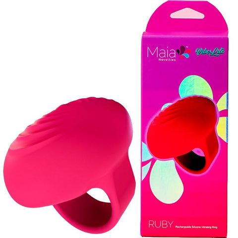 Maia RUBY Finger Stimulator by Maia Toys - Finger and Tongue Vibrators