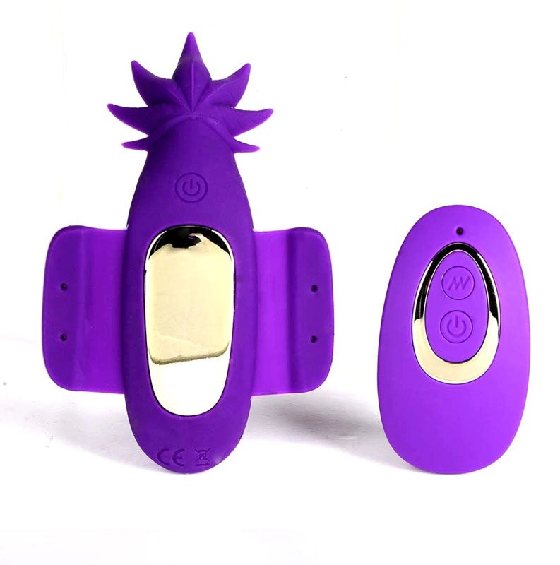 Maia Sativa 420 Rechargeable Remote Panty Vibe - - Remote Control Vibrators