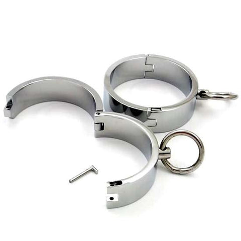 Manacled Metal Bondage Cuffs by BDStyle - Cuffs and Restraints