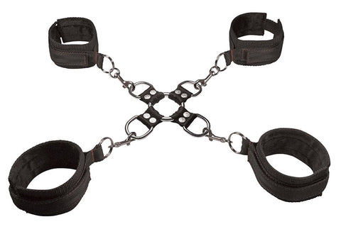 Manbound Hog Tie and Cuffs by Sportsheets - Cuffs and Restraints