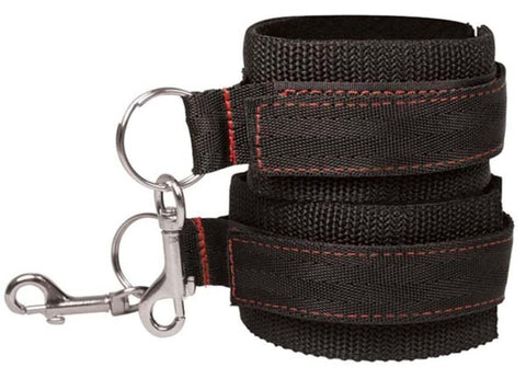 Manbound Adjustable Metal Mancuffs by Sportsheets - Cuffs and Restraints