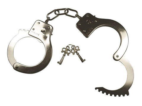 Manbound Adjustable Metal Handcuffs by Sportsheets - Cuffs and Restraints