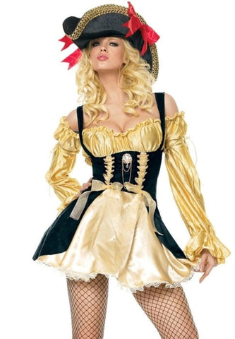 Marauder's Wench Costume by Leg Avenue - Fancy Dress Ups