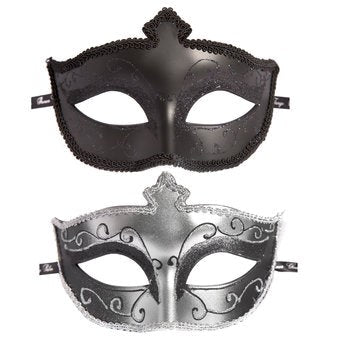 Masks On Masquerade Mask - Twin Pack - - Masks And Blindfolds