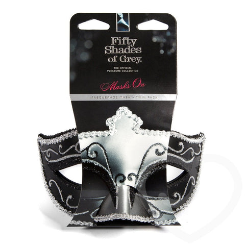 Masks On Masquerade Mask Twin Pack by Lovehoney - Masks And Blindfolds