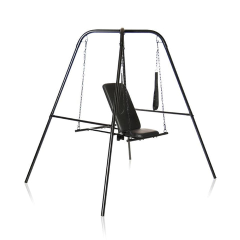 Master Series Throne Adjustable Sex Sling with Stand Sex - Sex Swings And Slings