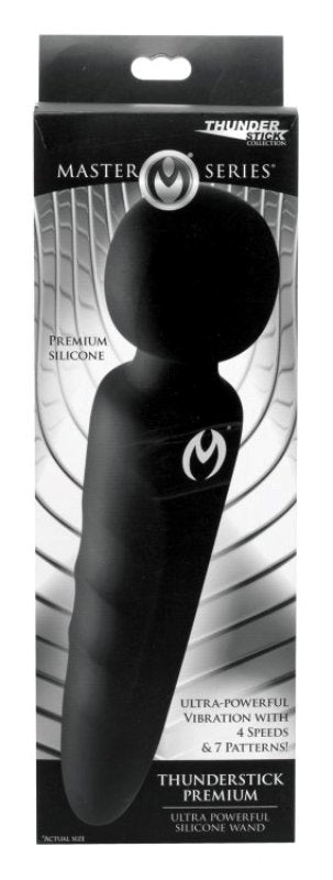Master Series Thunderstick Premium Ultra Powerful Silicone Wand - - Body Wands
