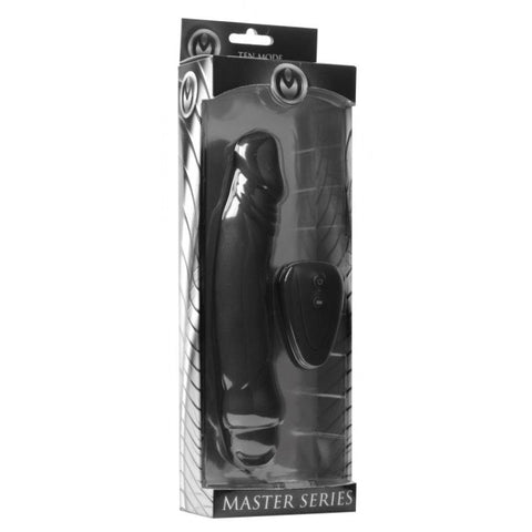 Master Series Ivan 10X Remote Vibrator by XR Brands - Realistic Dildos