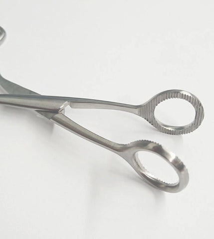 Medical Steel Clamp Forceps by Hell's Couture - Dental and Clinical