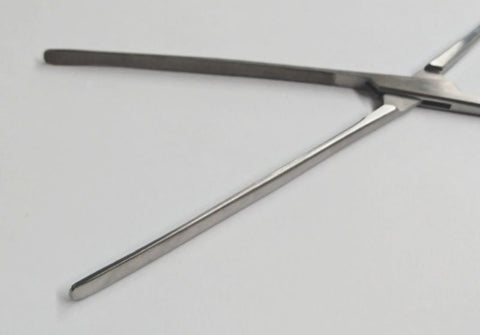 Medical Steel Forceps Stainless Steel by Hell's Couture - Dental and Clinical