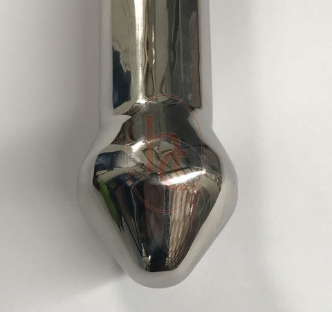 Mega Torch Steel Dildo by Hell's Couture - Steel Sex Toys