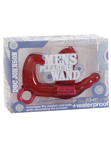 Men's Pleasure Wand Prostate Massager by Doc Johnson - Prostate Toys