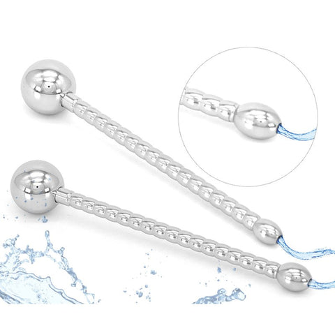 Metal Ball Urethral Catheter Penis Plug by BDStyle - Penis Plugs