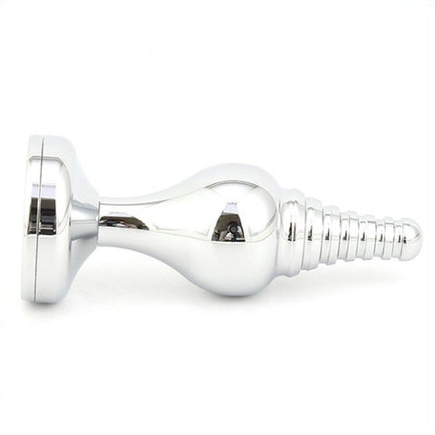 Metal Cusp Head Butt Plug Sparkler by BDStyle - Steel Sex Toys