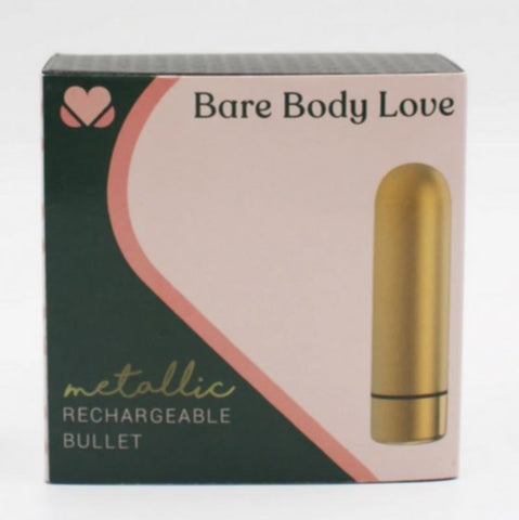 Metallic Rechargeable Waterproof Bullet Vibe by BDStyle - Bullet Vibrators