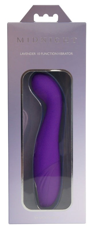 Midnight Lavender 10 Function Vibrator - - G-Spot Vibrators