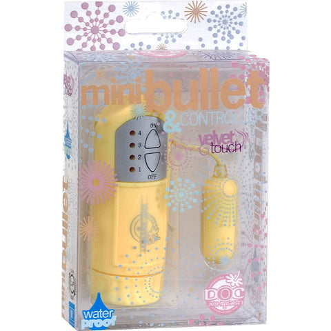 Mini Bullet Vibrator and Controller by Doc Johnson - Mini & Slim Vibrators