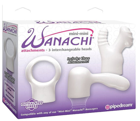 Mini-Mini Wanachi Body Wand Attachments by Pipedream - Personal Massagers