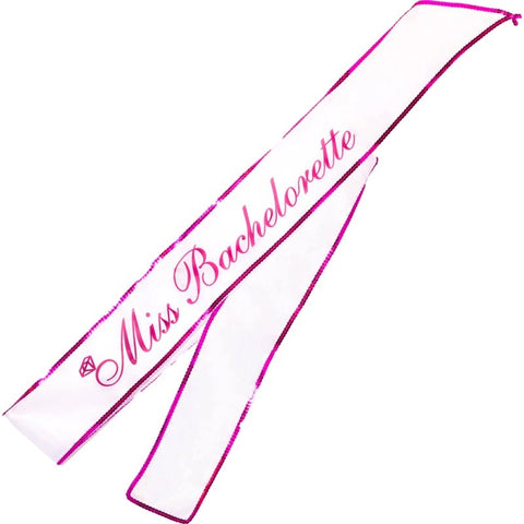 Miss Bachelorette's Party Sash by Little Genie - Sex Games, Coupons and Tricks