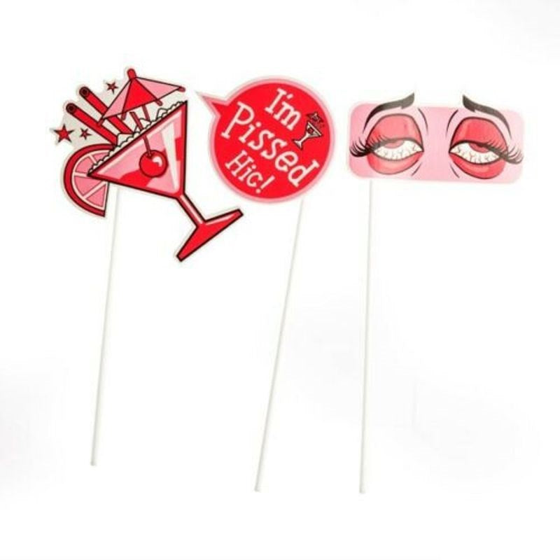 Miss Naughty Hen Party Photo Props - - Sex Games, Coupons and Tricks