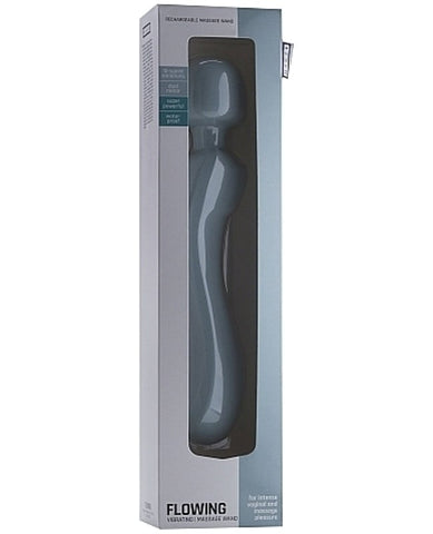 Mjuze Flowing Body Massager Black by Shots Toys - Waterproof Vibrators