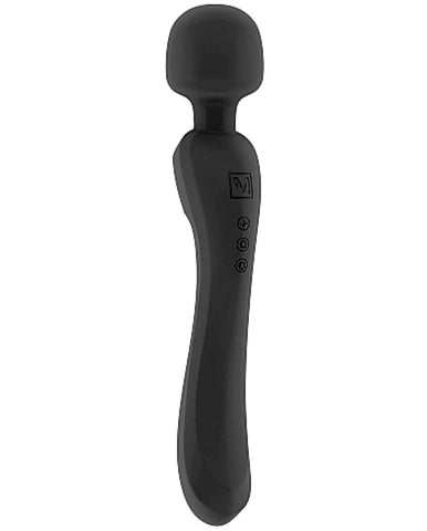 Mjuze Flowing Body Massager Black by Shots Toys - Waterproof Vibrators