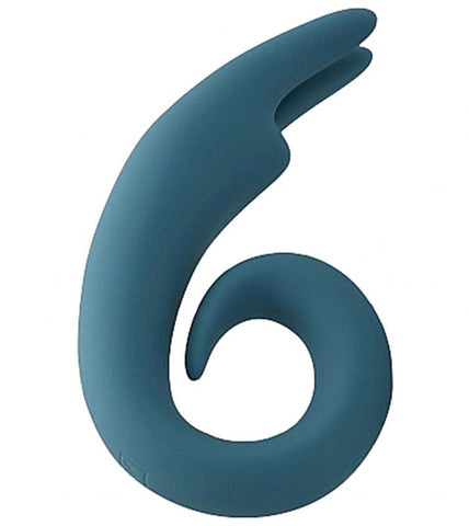 Mjuze - The Lithe Blue Vibrator by Shots Toys - Clit Ticklers and Pulsators