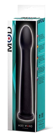 Smooth Wand Dildo Attachment Black by XR Brands - Non-Realistic Dildos