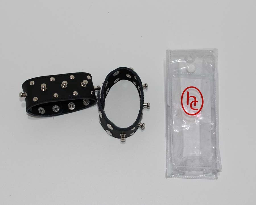 MonkeyDungeon Wrist & Ankle Cuffs Spiked & Studded - - Cuffs And Restraints