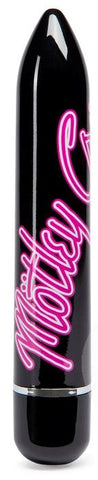 Motley Crue Girls Girls Girls 7 Function Vibrator Black - Bullet Vibrators