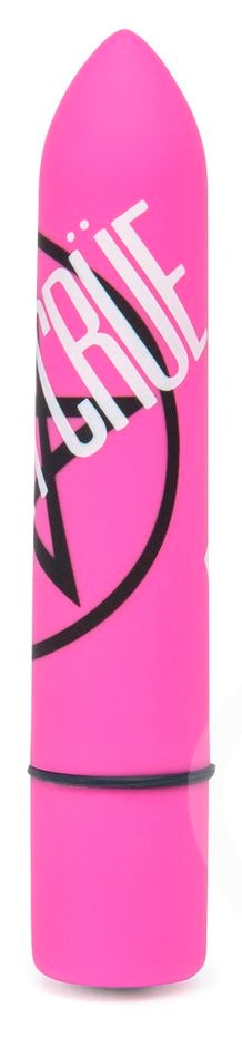 Motley Crue Shout at the Devil 10 Function Bullet Vibrator Pink - - Waterproof Vibrators