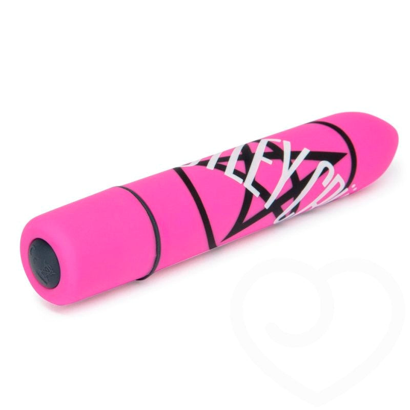 Motley Crue Shout at the Devil 10 Function Bullet Vibrator Pink - - Waterproof Vibrators