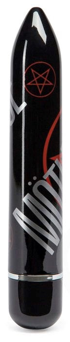 Motley Crue Shout at the Devil 7 Function Vibrator Black - - Personal Massagers