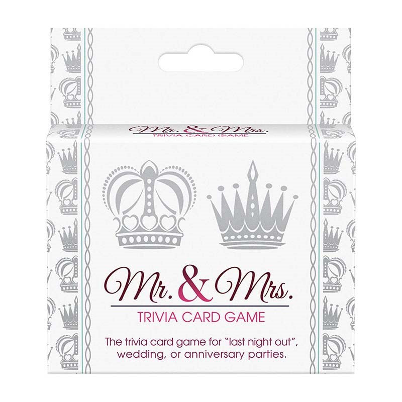 Mr and Mrs Trivia Card Game - - Sex Games, Coupons and Tricks