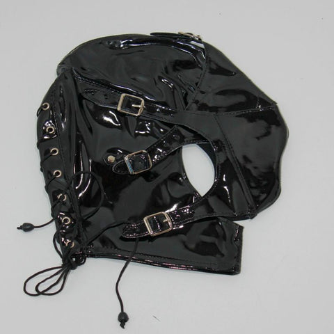 Multiplex Bondage Hood Faux Leather by BDStyle - Bondage Hoods