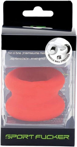 Muscle Ball Stretcher Red by Sport Fucker - Ball and Cock Toys