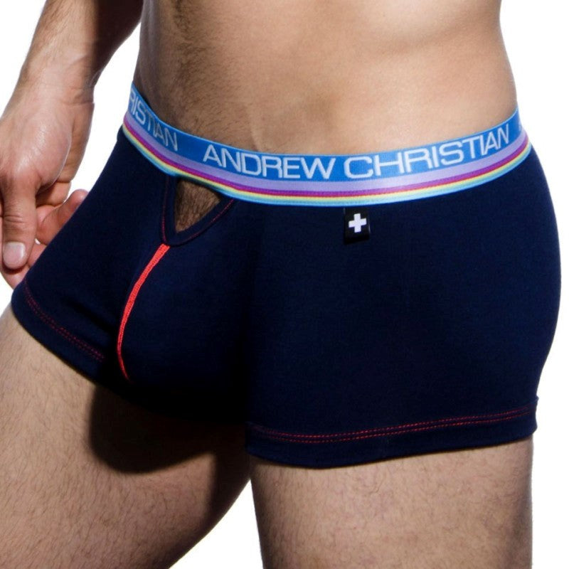 Nanofit Breeze Teaser Boxer Navy Blue - XL - - Jocks and G-Strings