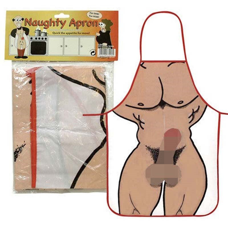 Naughty BBQ Apron Erect Dong - - Fancy Dress Ups