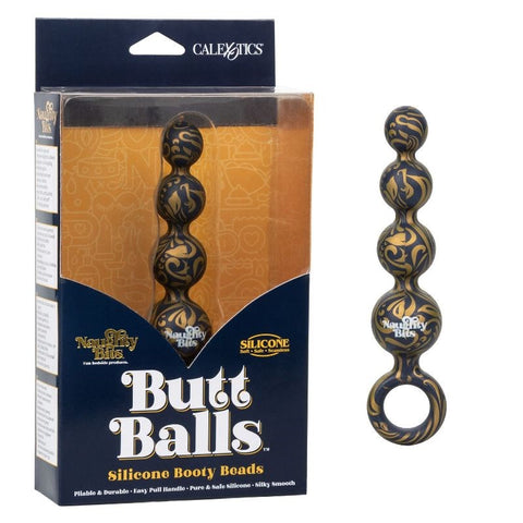 Naughty Bits Butt Balls by California Exotics - Anal Beads and Balls