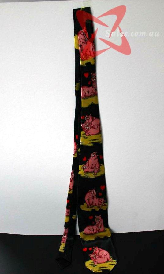 Naughty Pig Neck Tie - - Fancy Dress Ups