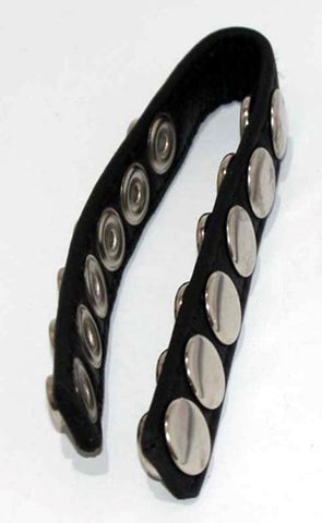 5 Speed Cock Ring with Studs by Hell's Couture - Ball and Cock Toys