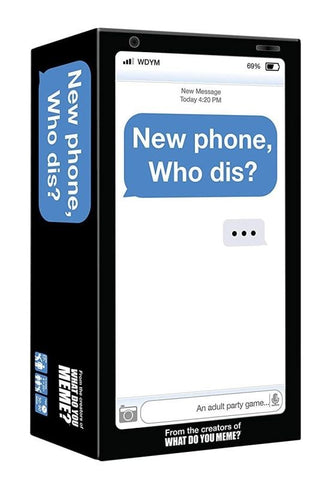 New Phone Who Dis Adult Party Game by What Do You Meme - Sex Games, Coupons and Tricks