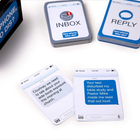 New Phone Who Dis Adult Party Game by What Do You Meme - Sex Games, Coupons and Tricks