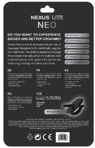 Neo Prostate Massager by Nexus Sex Toys - Prostate Toys